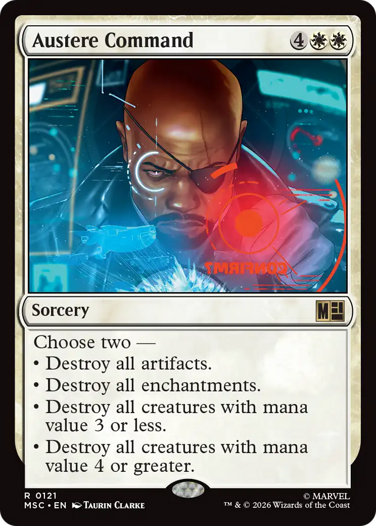 Austere Command [Marvel Super Heroes Commander] | Lots Moore NSW