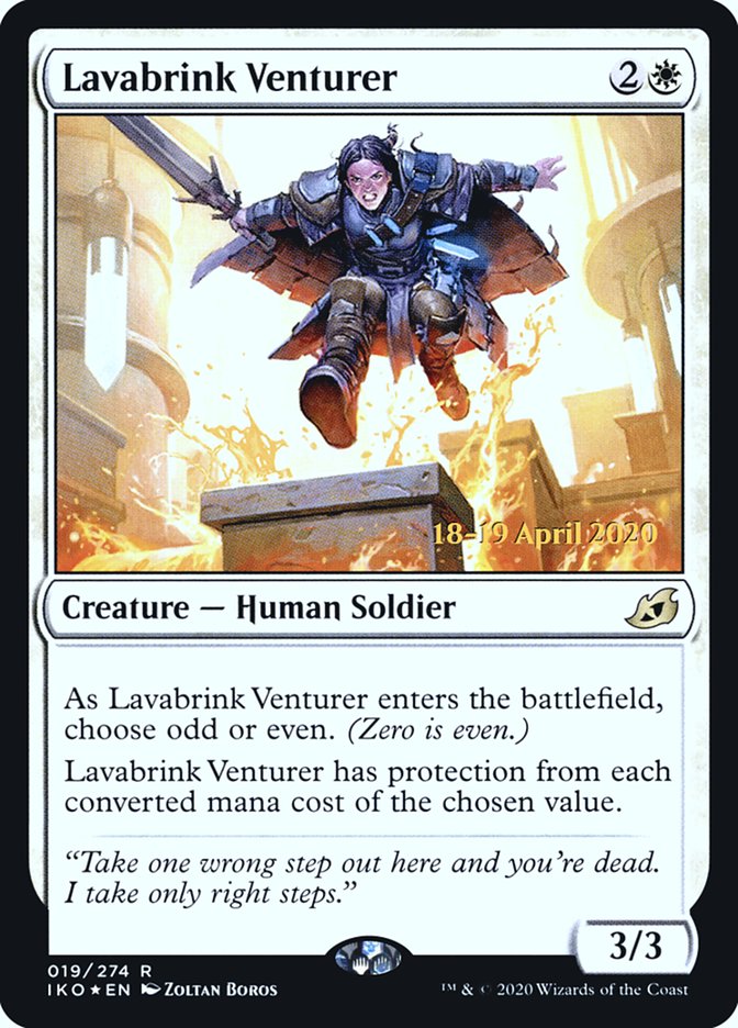 Lavabrink Venturer [Ikoria: Lair of Behemoths Prerelease Promos] | Lots Moore NSW