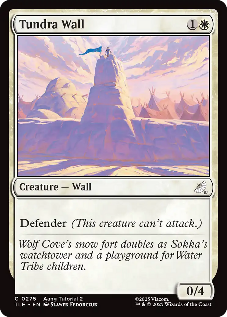 Tundra Wall (0275) [Avatar: The Last Airbender: Eternal-Legal] | Lots Moore NSW