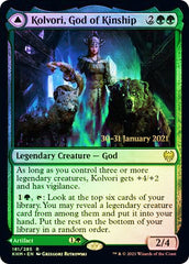 Kolvori, God of Kinship // The Ringhart Crest [Kaldheim Prerelease Promos] | Lots Moore NSW