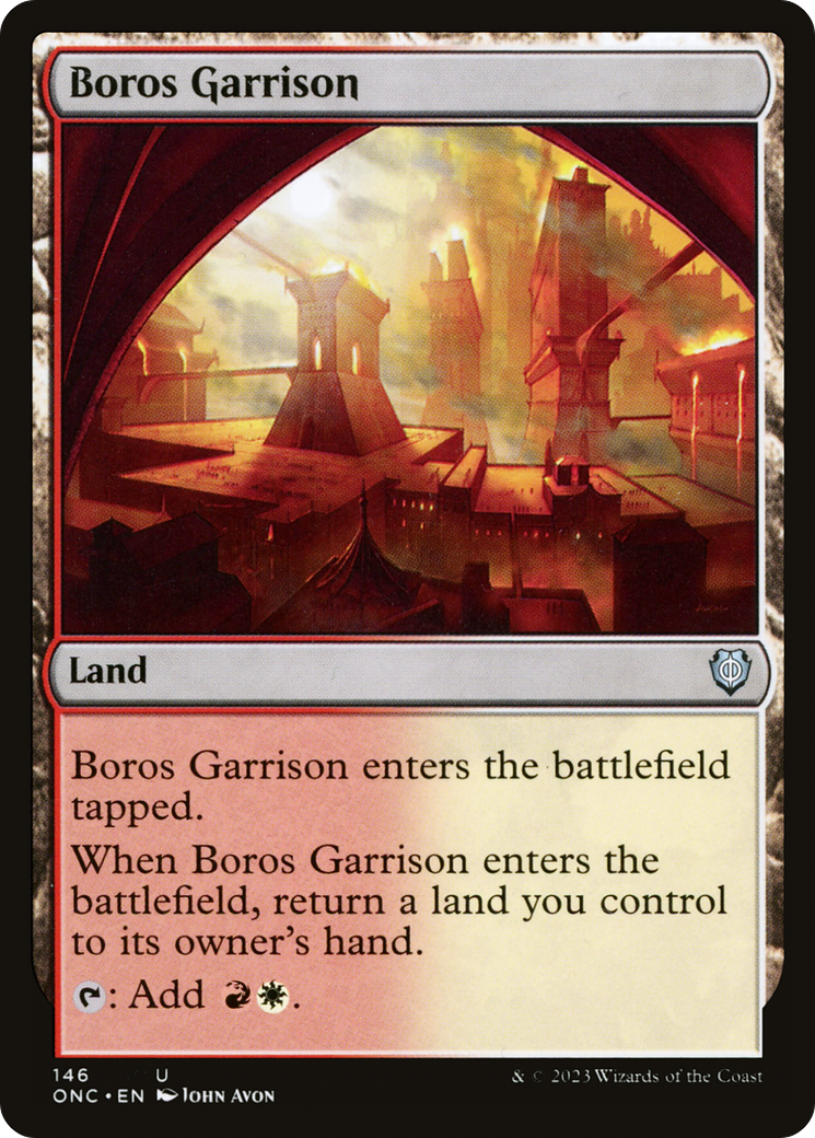 Boros Garrison [Phyrexia: All Will Be One Commander] | Lots Moore NSW