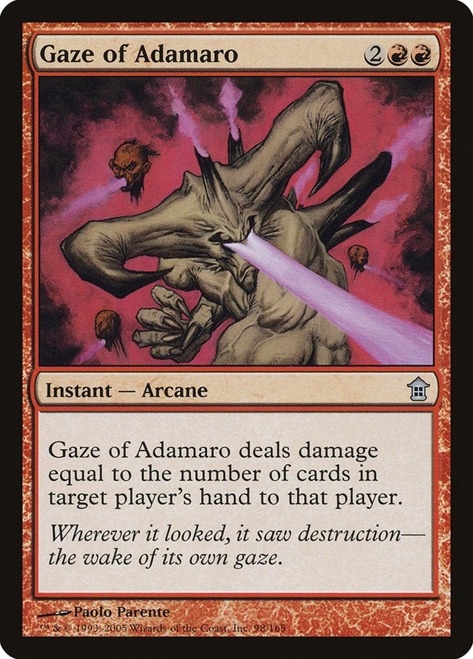 Gaze of Adamaro [Saviors of Kamigawa] - Lots Moore NSW | Lots Moore NSW