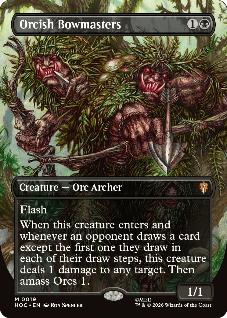 Orcish Bowmasters (Borderless) [The Hobbit: Eternal-Legal] - Lots Moore NSW | Lots Moore NSW