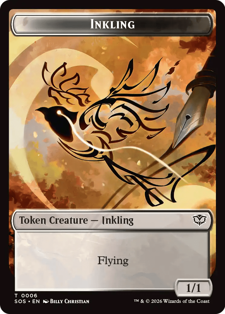 Slug // Inkling Double-Sided Token [The List] - Lots Moore NSW | Lots Moore NSW
