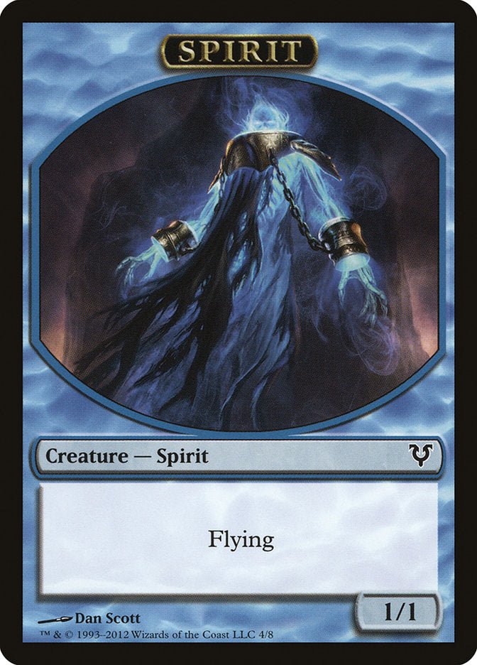 Spirit Token (4/8) [Avacyn Restored Tokens] - Lots Moore NSW | Lots Moore NSW