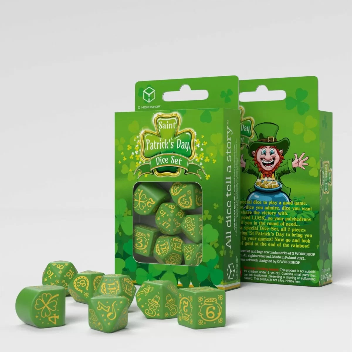 Saint Patrick's Day Dice Set | Lots Moore NSW