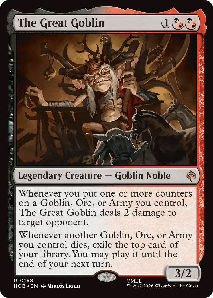 The Great Goblin [The Hobbit] - Lots Moore NSW | Lots Moore NSW