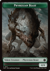Thopter // Phyrexian Germ Double-Sided Token [Foundations Commander Tokens] - Lots Moore NSW | Lots Moore NSW
