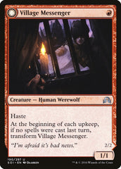 Village Messenger // Moonrise Intruder [Shadows over Innistrad] - Lots Moore NSW | Lots Moore NSW