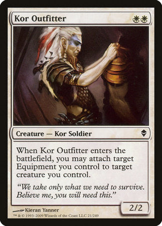 Kor Outfitter [Zendikar] | Lots Moore NSW