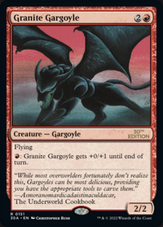 Granite Gargoyle [30th Anniversary Edition] | Lots Moore NSW