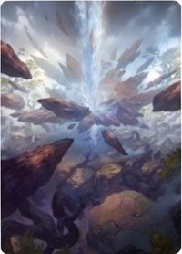 Prismatic Vista Art Card [Zendikar Rising Art Series] | Lots Moore NSW