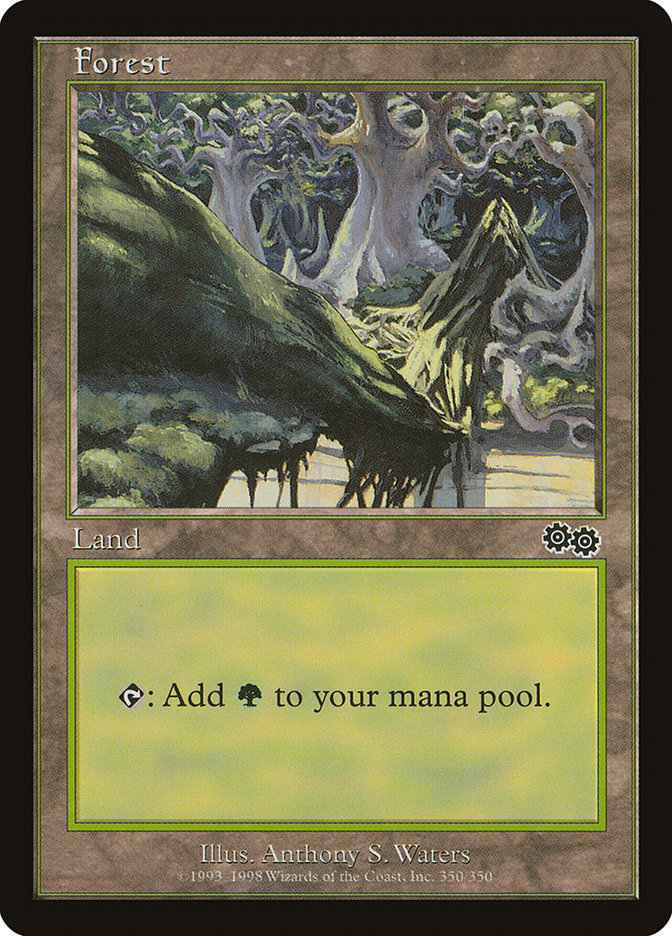 Forest (350) [Urza's Saga] | Lots Moore NSW