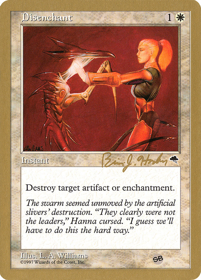 Disenchant (Brian Hacker) (SB) [World Championship Decks 1998] | Lots Moore NSW
