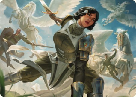 Resolute Reinforcements Art [Dominaria United Art Series] | Lots Moore NSW