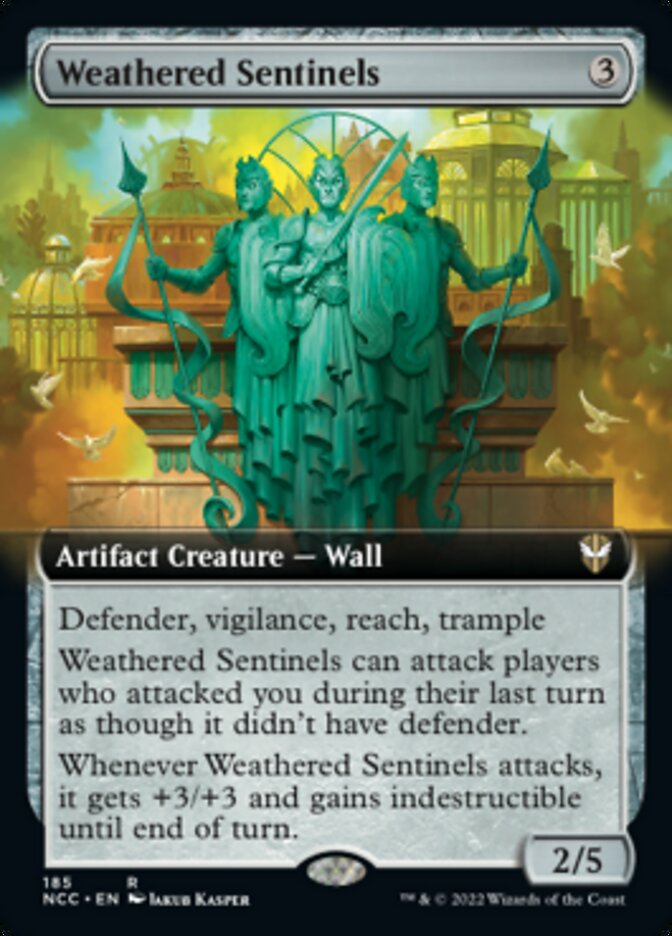 Weathered Sentinels (Extended Art) [Streets of New Capenna Commander] | Lots Moore NSW