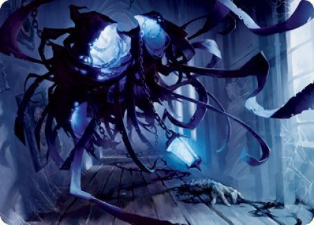 Spectral Adversary Art Card [Innistrad: Midnight Hunt Art Series] | Lots Moore NSW