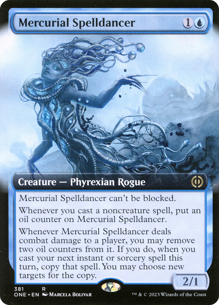 Mercurial Spelldancer (Extended Art) [Phyrexia: All Will Be One] | Lots Moore NSW