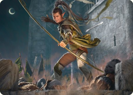 Legolas, Counter of Kills Art Card [The Lord of the Rings: Tales of Middle-earth Art Series] | Lots Moore NSW