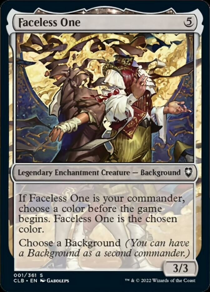 Faceless One [Commander Legends: Battle for Baldur's Gate] | Lots Moore NSW