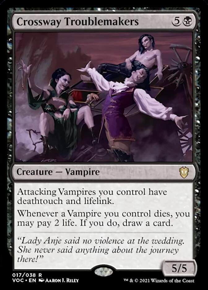 Crossway Troublemakers [Innistrad: Crimson Vow Commander] | Lots Moore NSW