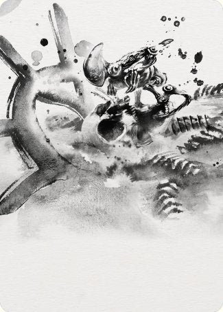 Myr Convert Art Card [Phyrexia: All Will Be One Art Series] | Lots Moore NSW