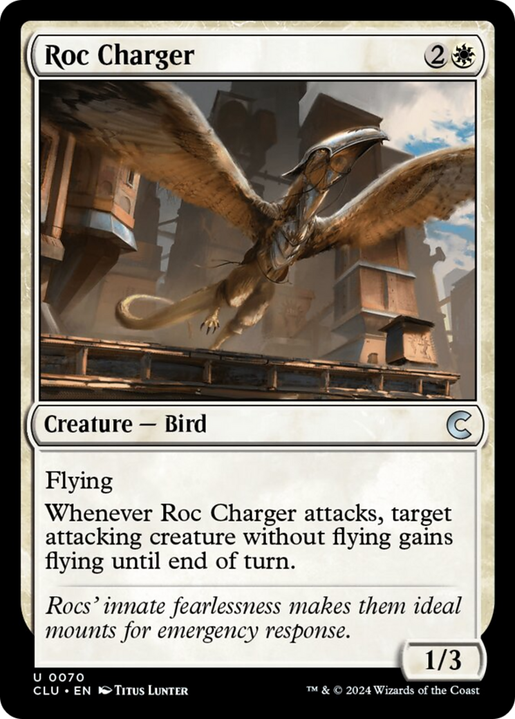 Roc Charger [Ravnica: Clue Edition] | Lots Moore NSW