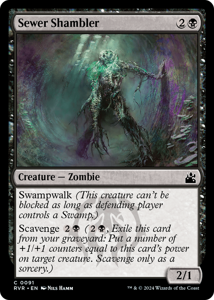 Sewer Shambler [Ravnica Remastered] | Lots Moore NSW