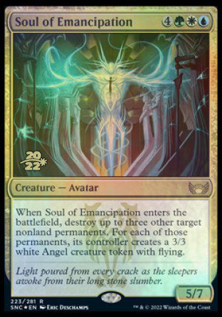 Soul of Emancipation [Streets of New Capenna Prerelease Promos] | Lots Moore NSW