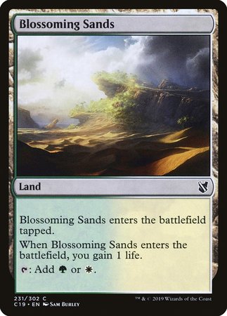 Blossoming Sands [Commander 2019] | Lots Moore NSW