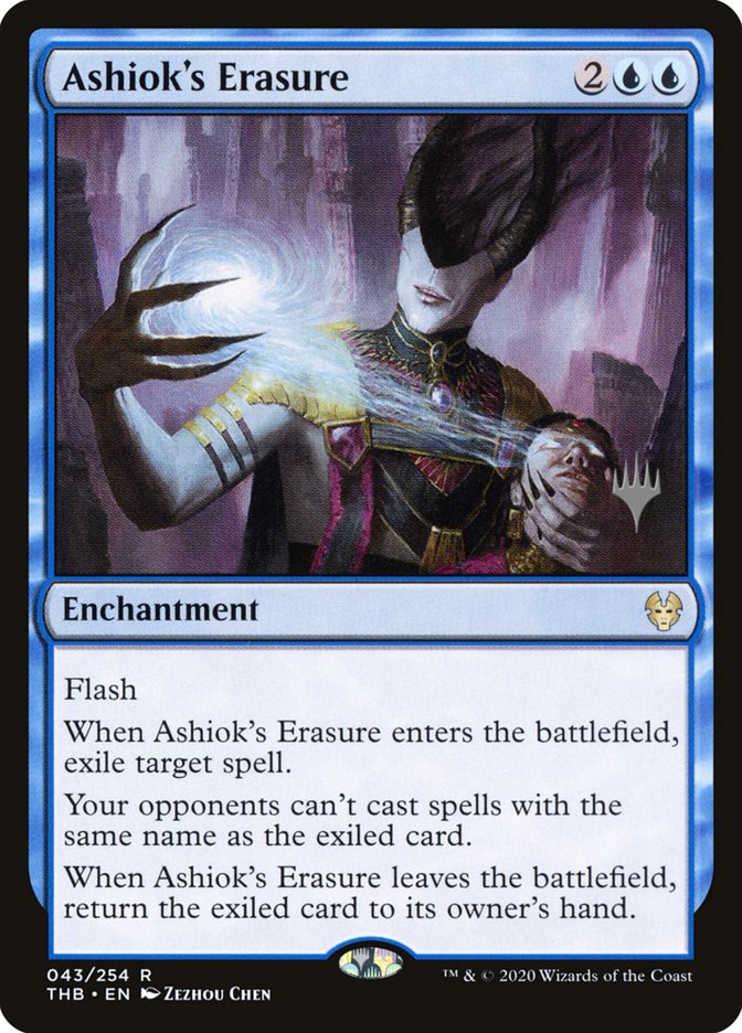 Ashiok's Erasure (Promo Pack) [Theros Beyond Death Promos] | Lots Moore NSW