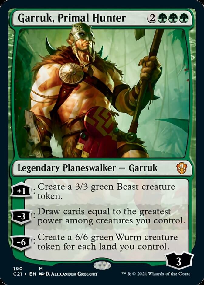 Garruk, Primal Hunter [Commander 2021] | Lots Moore NSW