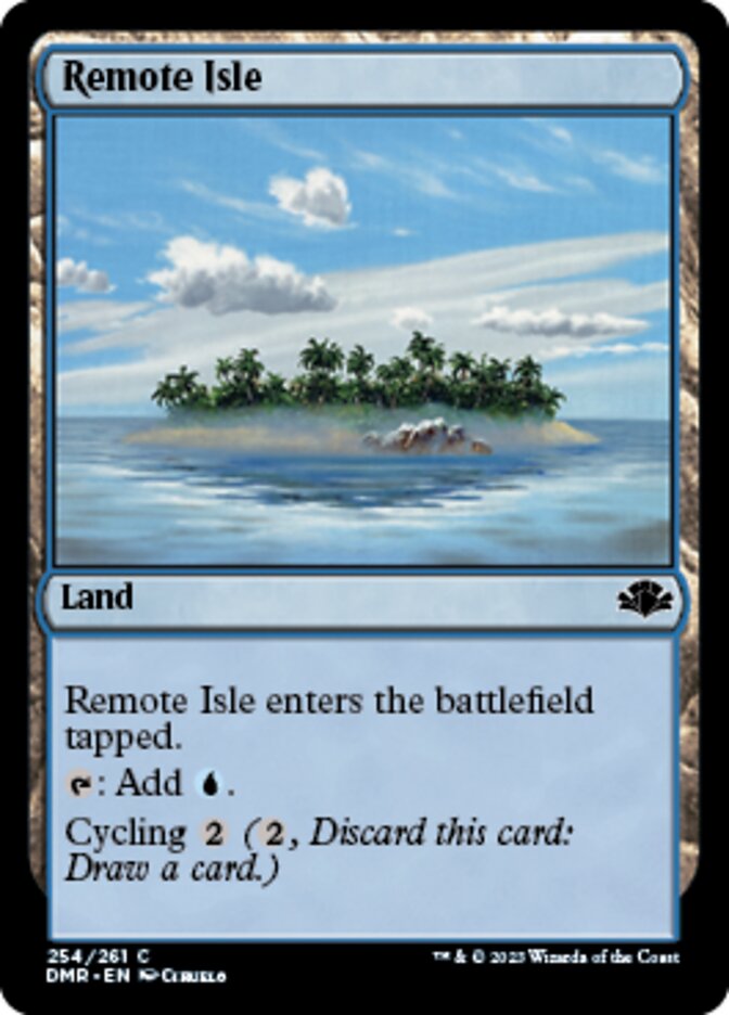 Remote Isle [Dominaria Remastered] | Lots Moore NSW