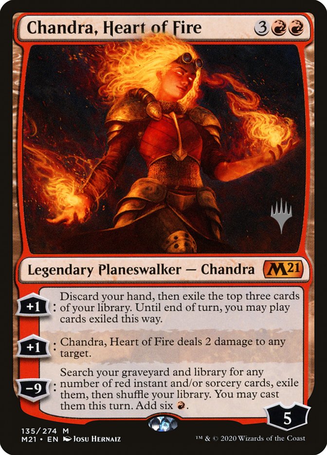 Chandra, Heart of Fire (Promo Pack) [Core Set 2021 Promos] | Lots Moore NSW