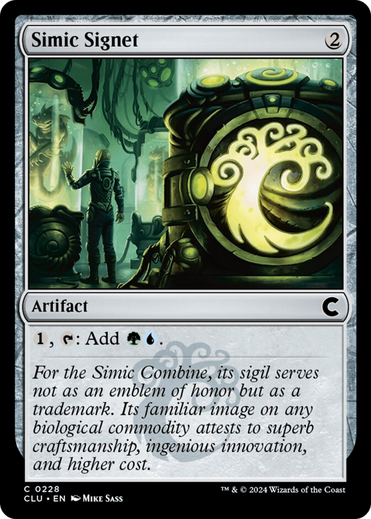 Simic Signet [Ravnica: Clue Edition] | Lots Moore NSW