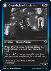 Overwhelmed Archivist // Archive Haunt [Innistrad: Double Feature] | Lots Moore NSW