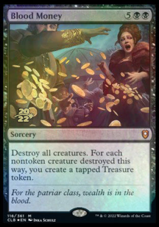 Blood Money [Commander Legends: Battle for Baldur's Gate Prerelease Promos] | Lots Moore NSW