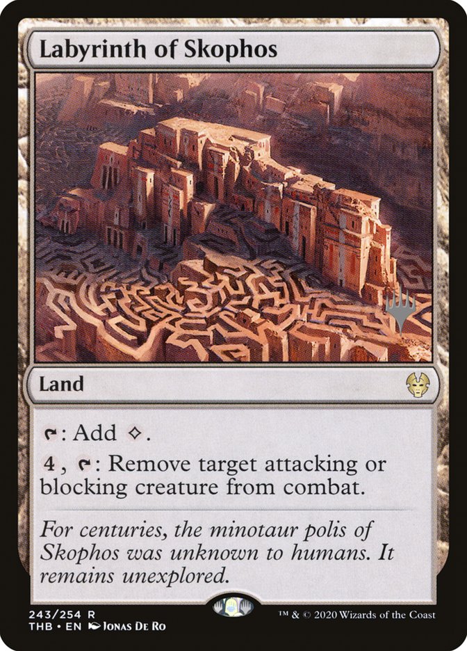 Labyrinth of Skophos (Promo Pack) [Theros Beyond Death Promos] | Lots Moore NSW