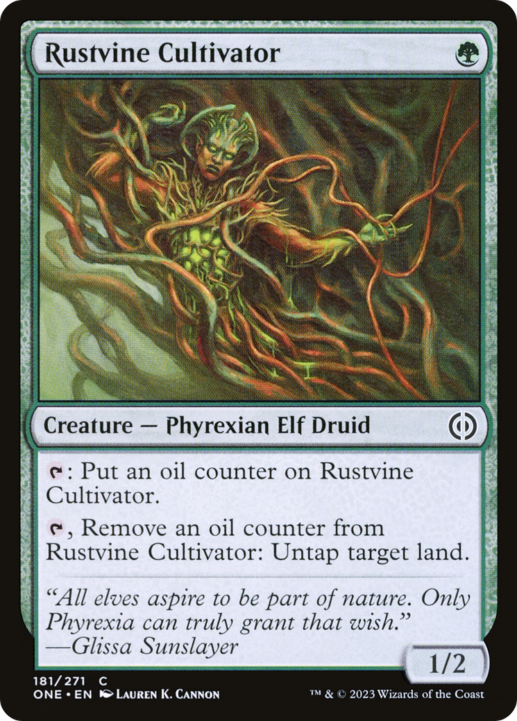 Rustvine Cultivator [Phyrexia: All Will Be One] | Lots Moore NSW