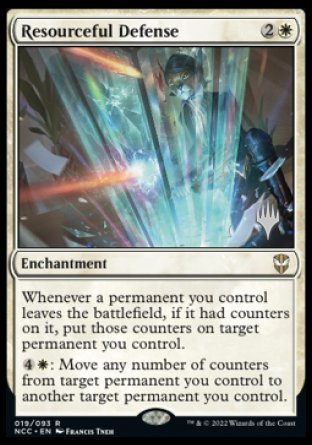 Resourceful Defense (Promo Pack) [Streets of New Capenna Commander Promos] | Lots Moore NSW