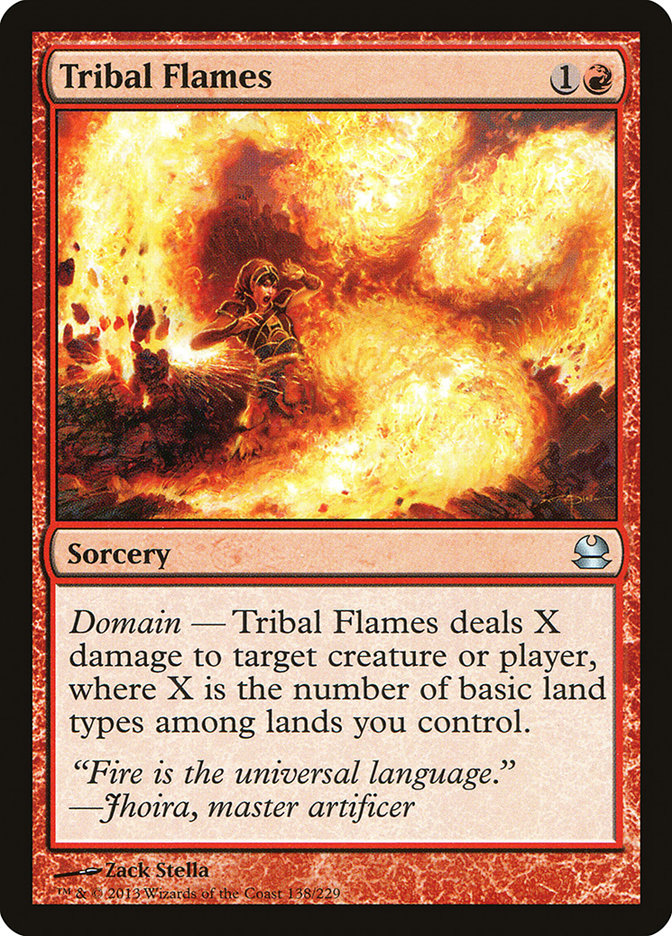 Tribal Flames [Modern Masters] | Lots Moore NSW