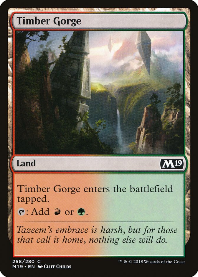 Timber Gorge [Core Set 2019] | Lots Moore NSW
