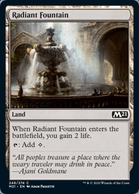 Radiant Fountain [Core Set 2021] | Lots Moore NSW