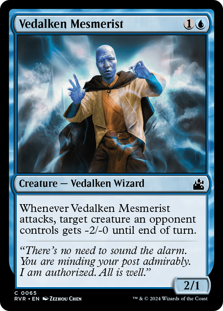 Vedalken Mesmerist [Ravnica Remastered] | Lots Moore NSW