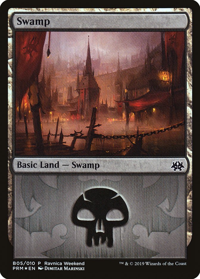 Swamp (B05) [Ravnica Allegiance Guild Kit] | Lots Moore NSW