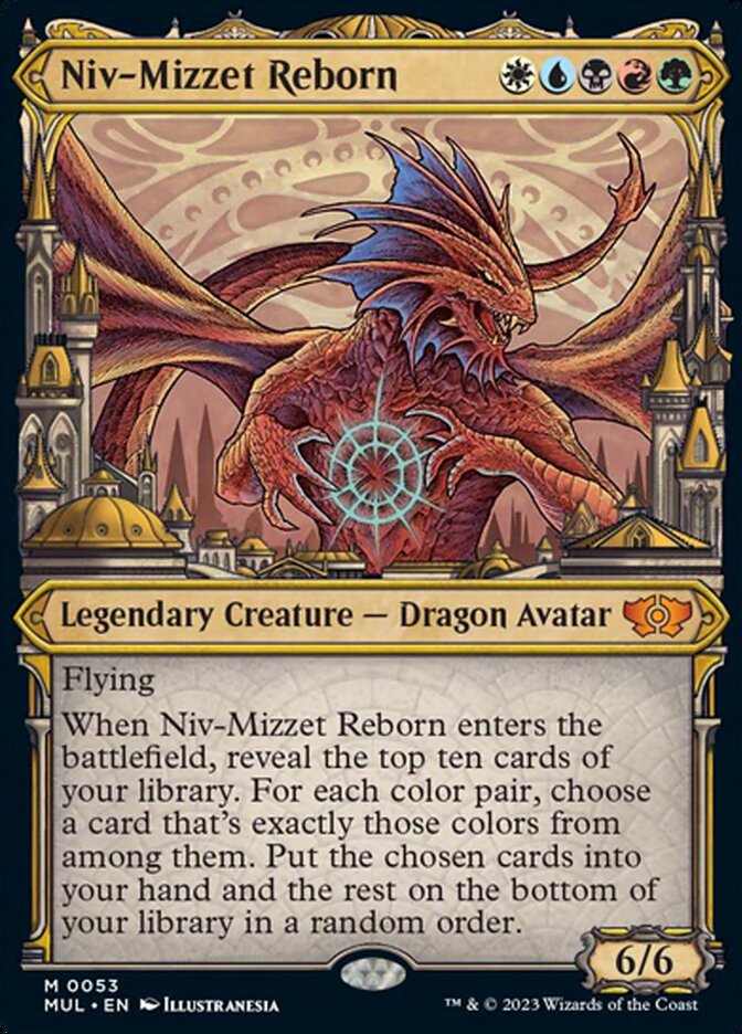 Niv-Mizzet Reborn [Multiverse Legends] | Lots Moore NSW