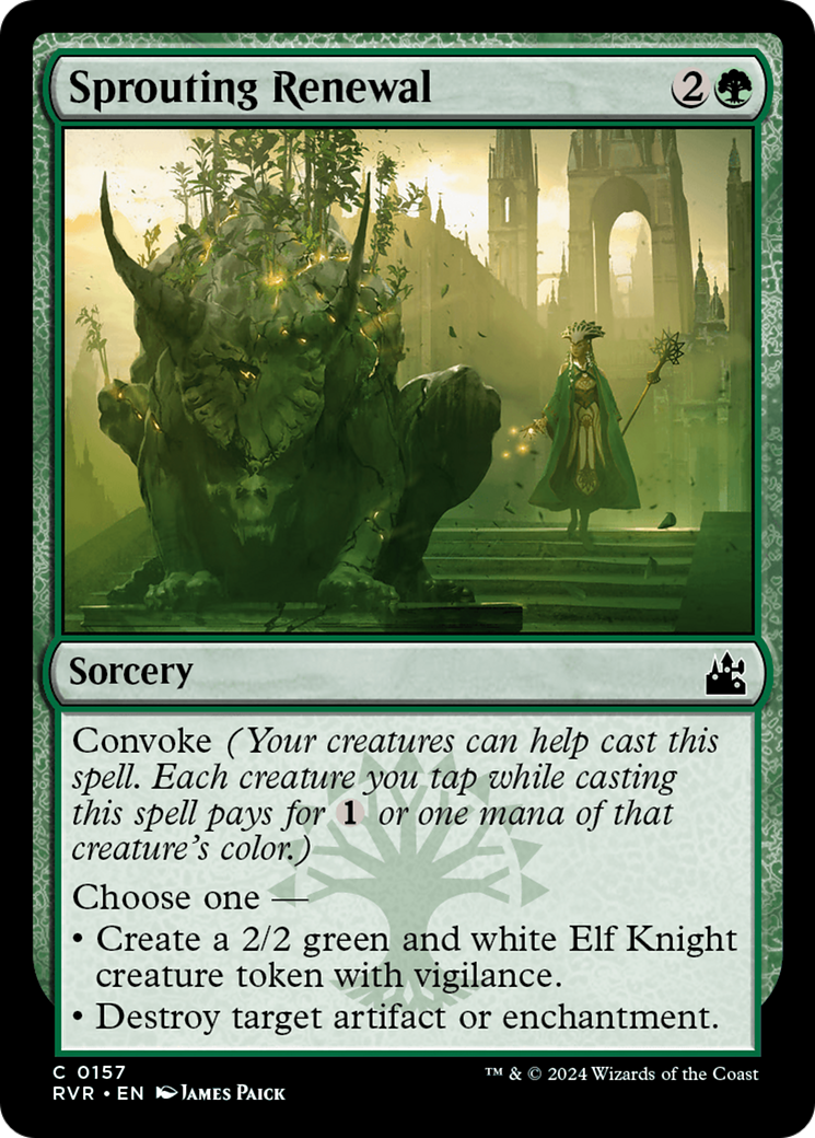 Sprouting Renewal [Ravnica Remastered] | Lots Moore NSW