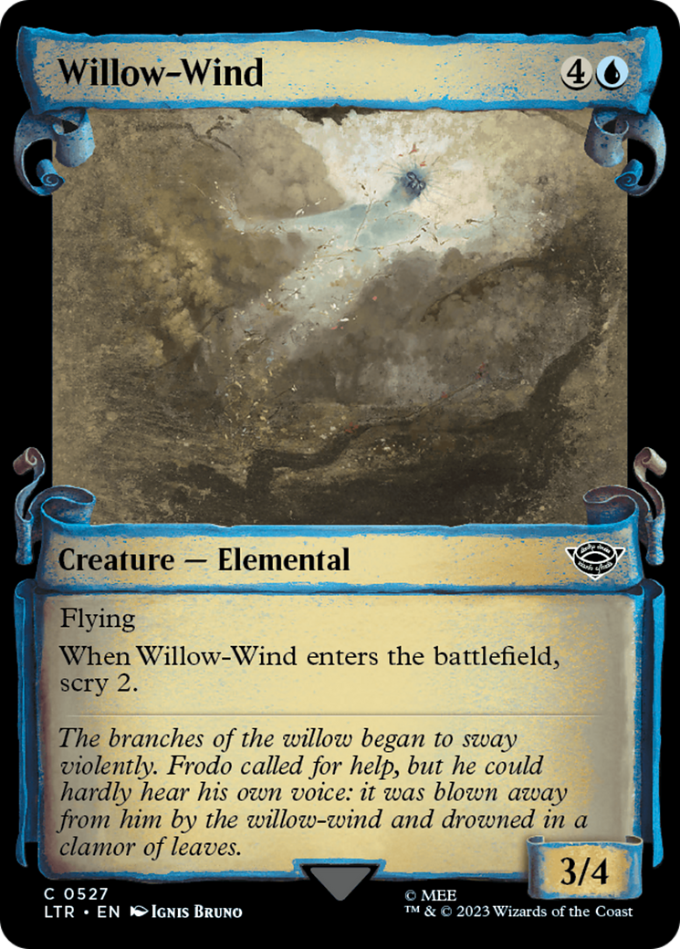 Willow-Wind [The Lord of the Rings: Tales of Middle-Earth Showcase Scrolls] | Lots Moore NSW