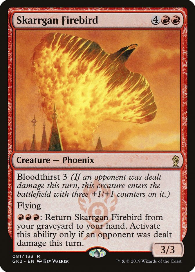 Skarrgan Firebird [Ravnica Allegiance Guild Kit] | Lots Moore NSW