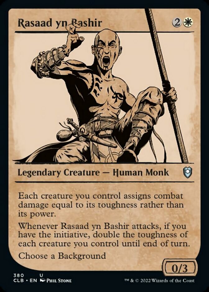 Rasaad yn Bashir (Showcase) [Commander Legends: Battle for Baldur's Gate] | Lots Moore NSW